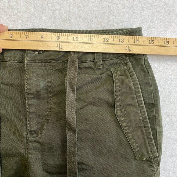 Vince Cargo Pants Women's 4 Green Tapered Utility Jogger Actual 28 x 26 - Picture 4 of 8
